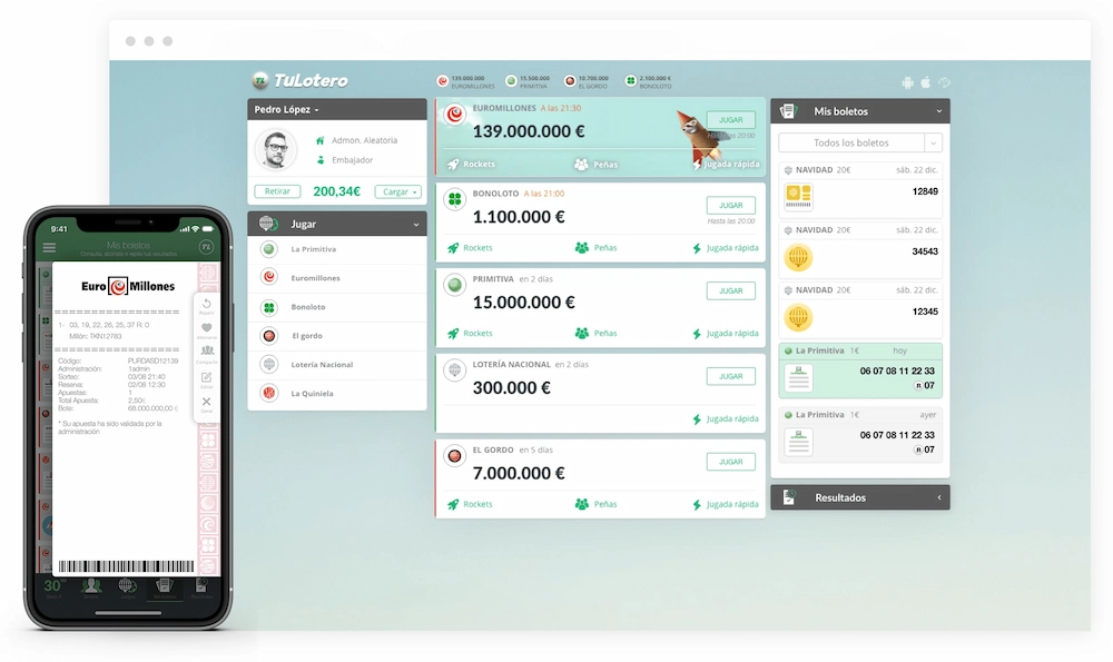 Aplicaciones disponibles